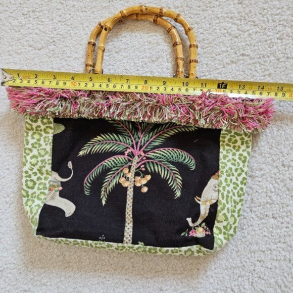 Bamboo Top Handle Handbag/Purse - Picture 5 of 6